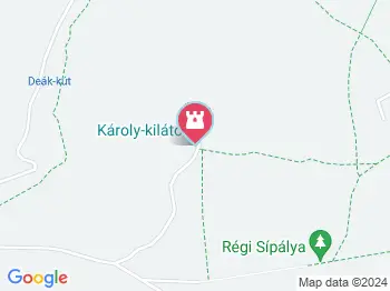 Károly-kilátó Sopron a térképen