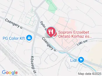 KC Kovács Cukrászda Sopron a térképen