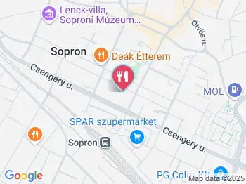 Kis Deák Étterem, Söröző & Borozó Sopron a térképen