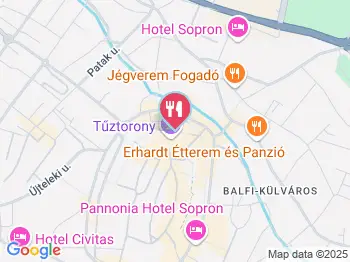 Kiwi Fagyizó Sopron a térképen