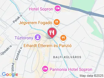 Koffer Bor & Bár Sopron a térképen