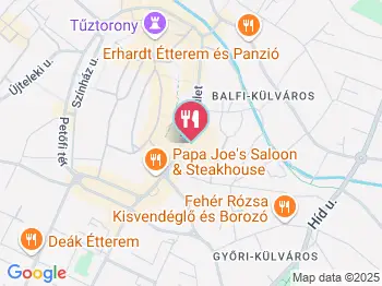 Lipóti Pékség Sopron a térképen