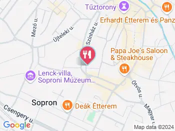 Liszt Café Sopron a térképen