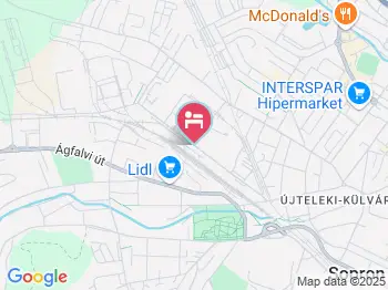 Mandarin Hotel Sopron a térképen