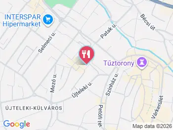 Misi Falatozó/ Piaci büfé Sopron a térképen