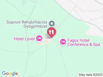 Simons Restaurant Sopron a térképen