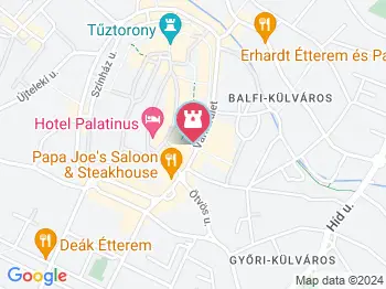 Nagy Rondella Sopron a térképen