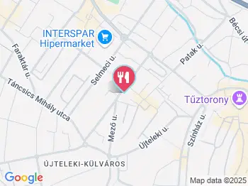 Nagymama Palacsintázója Sopron a térképen