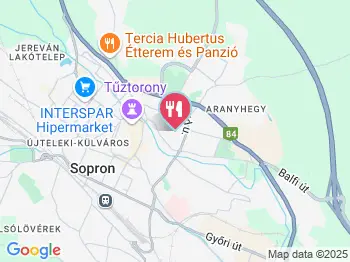 Magna Patria Nimród Vendégház Sopron a térképen