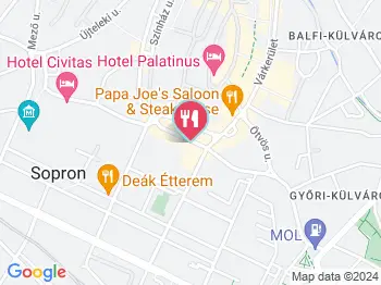 Parola Bistro Sopron a térképen