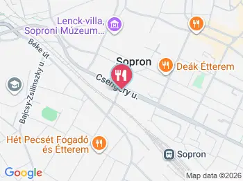 Peresztegi Pékség Mintaboltja - Csengery Sopron a térképen