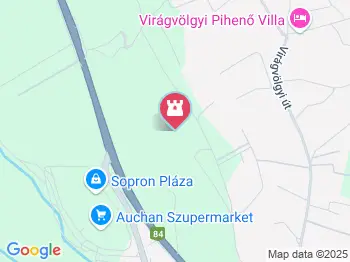 Poncichter negyed Sopron a térképen