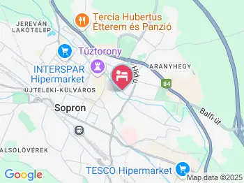 Ringhofer Vendégház Sopron a térképen