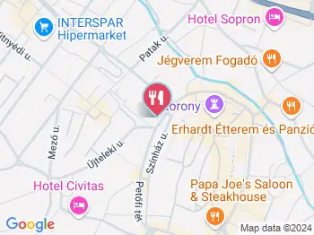 Rockline Pub Sopron a térképen