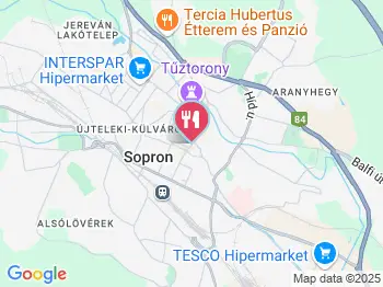 Rókalyuk Étterem és Söröző Sopron a térképen