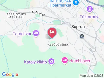 Saphir Aqua Aparthotel Sopron a térképen