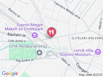 Schmauser Étterem és Pub Sopron a térképen