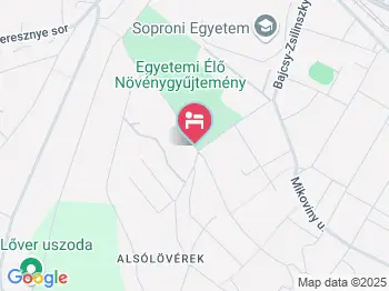 Solar Club Hotel Sopron a térképen