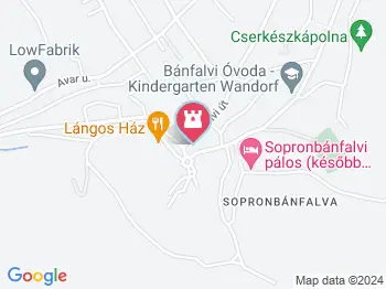 Sopronbánfalvi Evangélikus templom Sopron a térképen