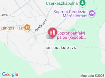 Sopronbánfalvi Kolostor Hotel Étterme Sopron a térképen