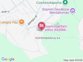 Sopronbánfalvi Kolostor Hotel Sopron a térképen