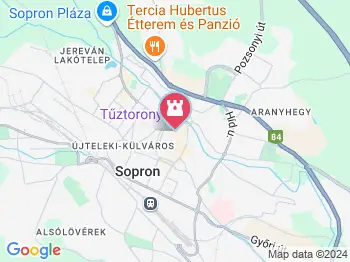 Soproni Fő tér Sopron a térképen