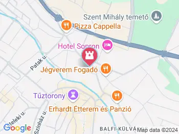 Soproni Múzeum - Pék-ház Sopron a térképen