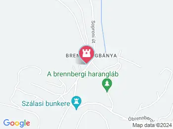 Soproni Szent Borbála templom Sopron a térképen