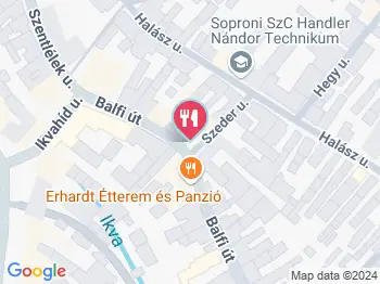 Steigler pincészet Sopron a térképen