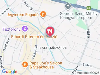 Stubi Borozó Kisvendéglő Sopron a térképen