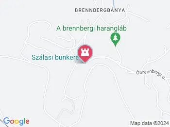 Szálasi bunkere Sopron a térképen