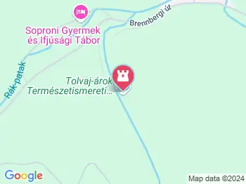 Tolvaj-árok Természetismereti Tanösvény Sopron a térképen