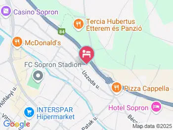 Török Vendégház Sopron a térképen