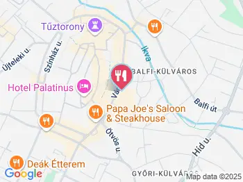 Vekni Pékség és Kávézó Sopron a térképen