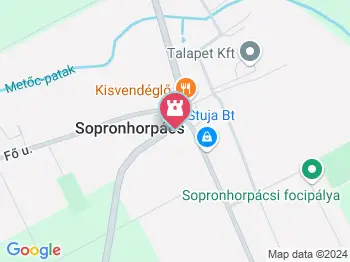 Szent Péter & Pál templom Sopronhorpács a térképen