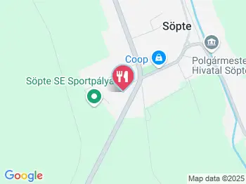 Söpte Söröző & Étterem Söpte a térképen