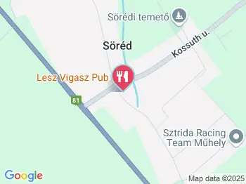 Lesz Vigasz Pub Söréd a térképen