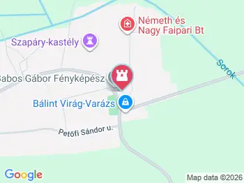 Nagyboldogasszony templom Sorokpolány a térképen