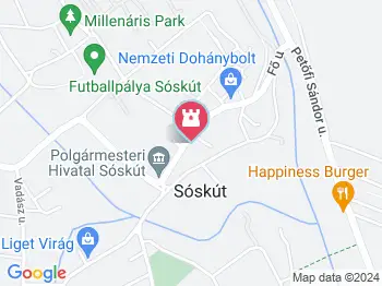 Sóskúti Kisboldogasszony templom Sóskút a térképen