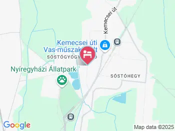 Hotel Tara Sóstófürdő a térképen