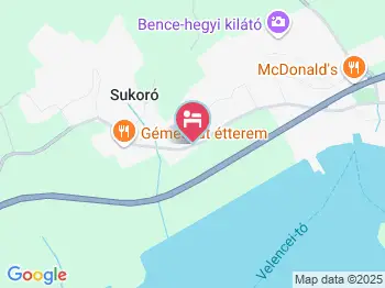 Aranyhal Vendégház Sukoró a térképen