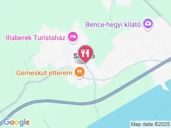 Boglya Csárda Sukoró a térképen