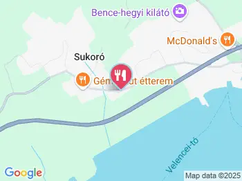 Gémeskút Étterem Sukoró a térképen