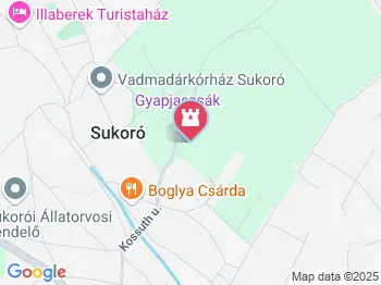 Gyapjaszsák ingókő Sukoró a térképen