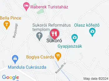 Mandula Cukrászda Sukoró a térképen