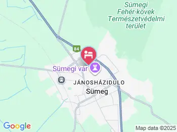 Hotel Kapitány Superior Wellness Sümeg a térképen