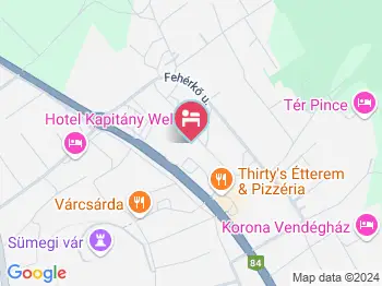 Katica Vendégház Sümeg Sümeg a térképen