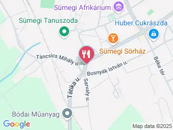 Khalifa Tea és Kávéház Sümeg a térképen