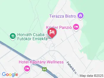 Öreghegy Hotel Wellness Panzió & Turistaszálló Sümeg a térképen