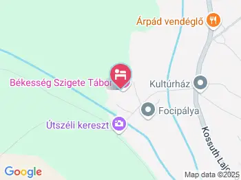 Békesség szigete Súr a térképen